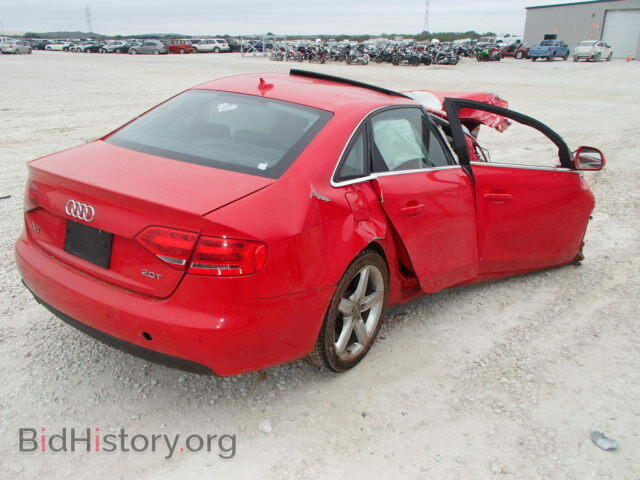 2009 AUDI A4 - VIN: WAUMF78K89A090596 - Фото 4