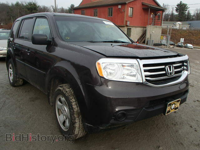 Фотография 5FNYF4H27CB009864 - HONDA PILOT 2012