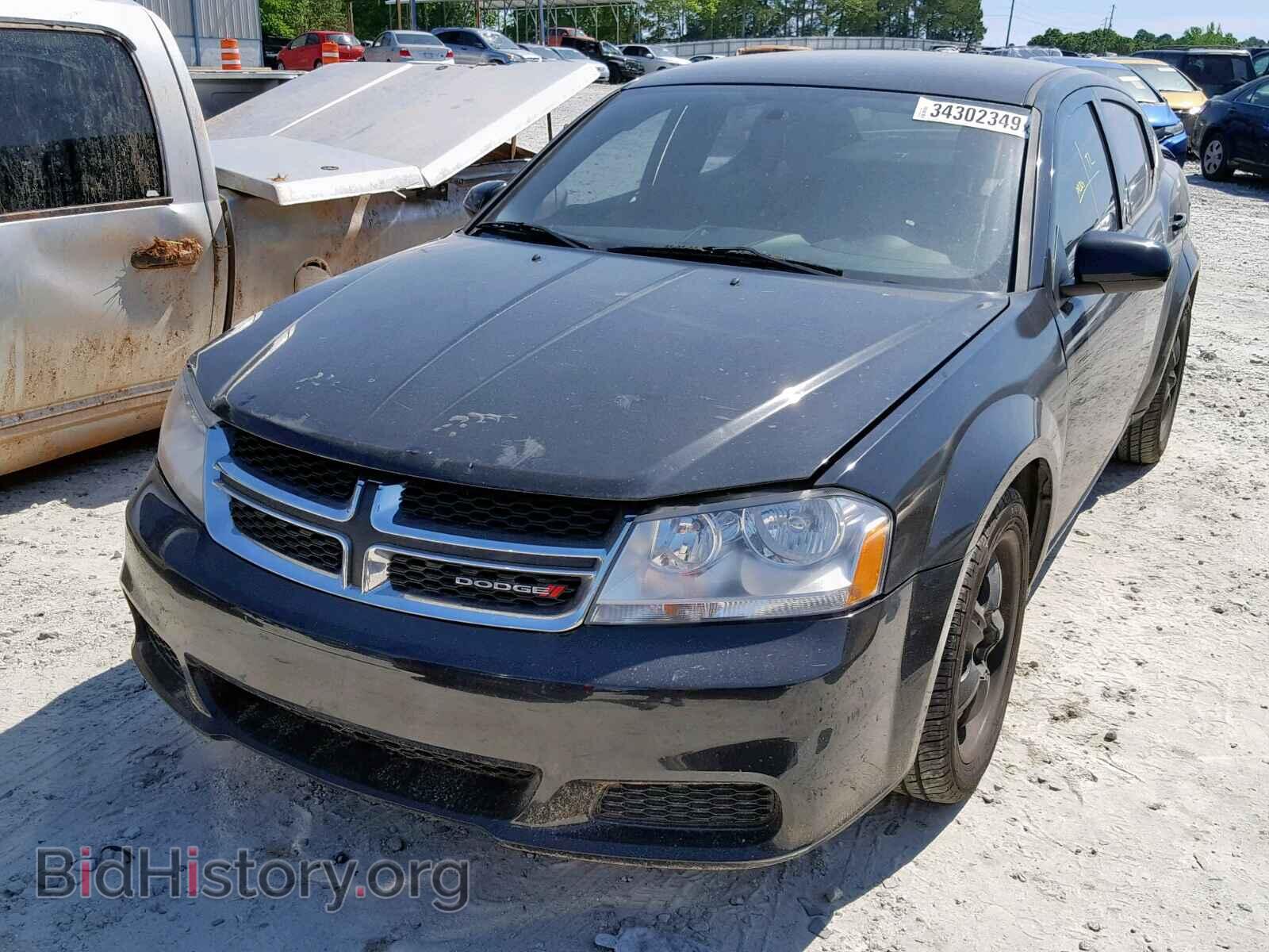 2012 DODGE AVENGER - VIN: 1C3CDZCB6CN203747 - Фото 2