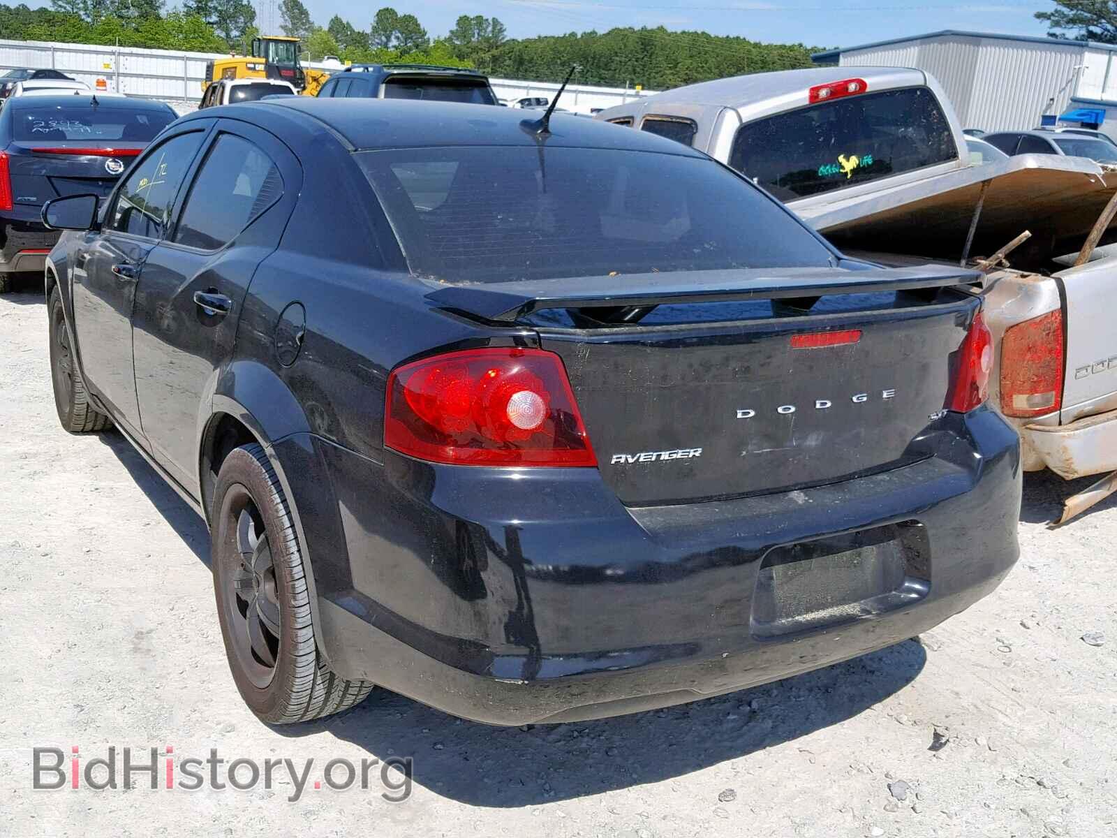 2012 DODGE AVENGER - VIN: 1C3CDZCB6CN203747 - Фото 3