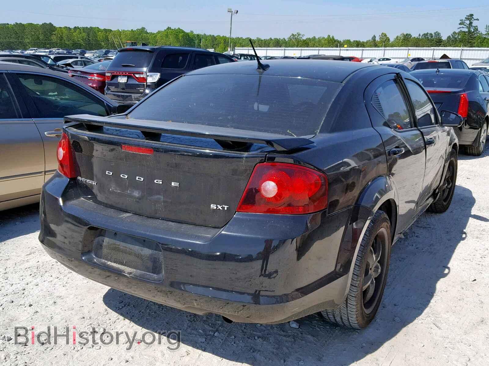 2012 DODGE AVENGER - VIN: 1C3CDZCB6CN203747 - Фото 4