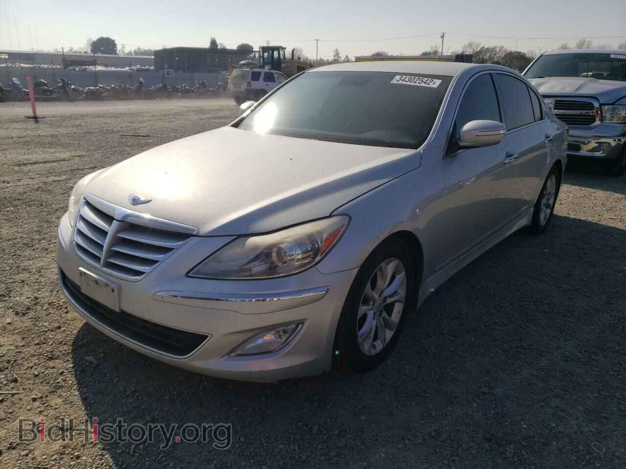 2012 HYUNDAI GENESIS - VIN: KMHGC4DD9CU167170 - Фото 2