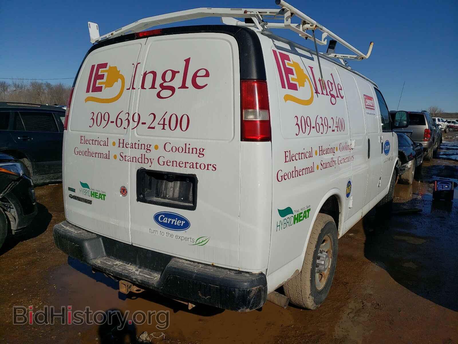 2011 CHEVROLET EXPRESS - VIN: 1GCWGFCA5B1127188 - Фото 4