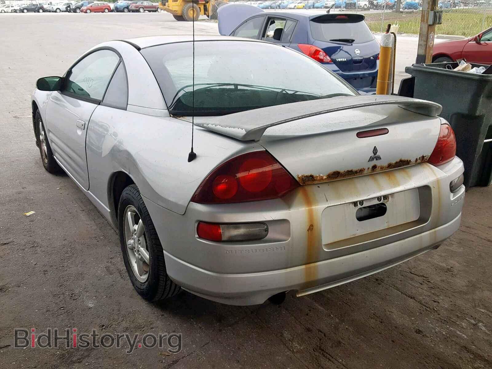 2002 MITSUBISHI ECLIPSE - VIN: 4A3AC34G52E059004 - Фото 3