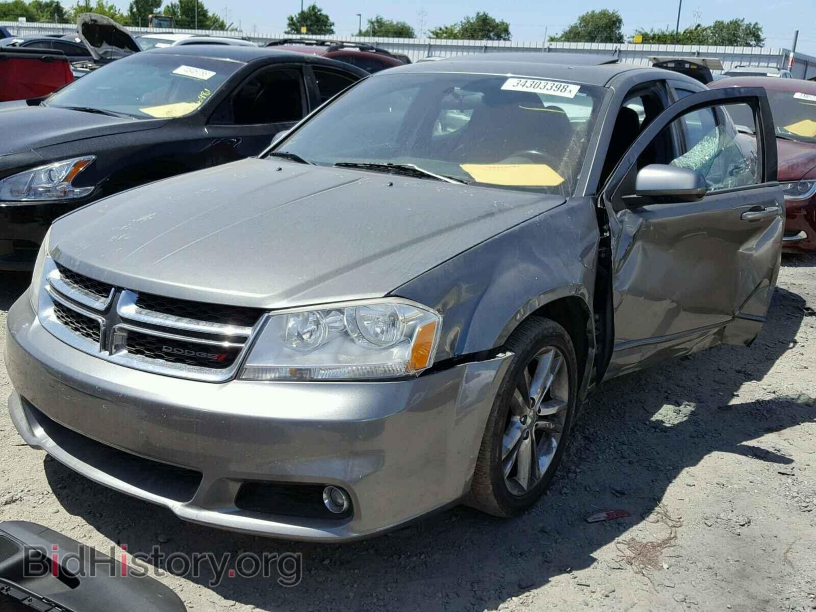2012 DODGE AVENGER - VIN: 1C3CDZEG7CN258989 - Photo 2