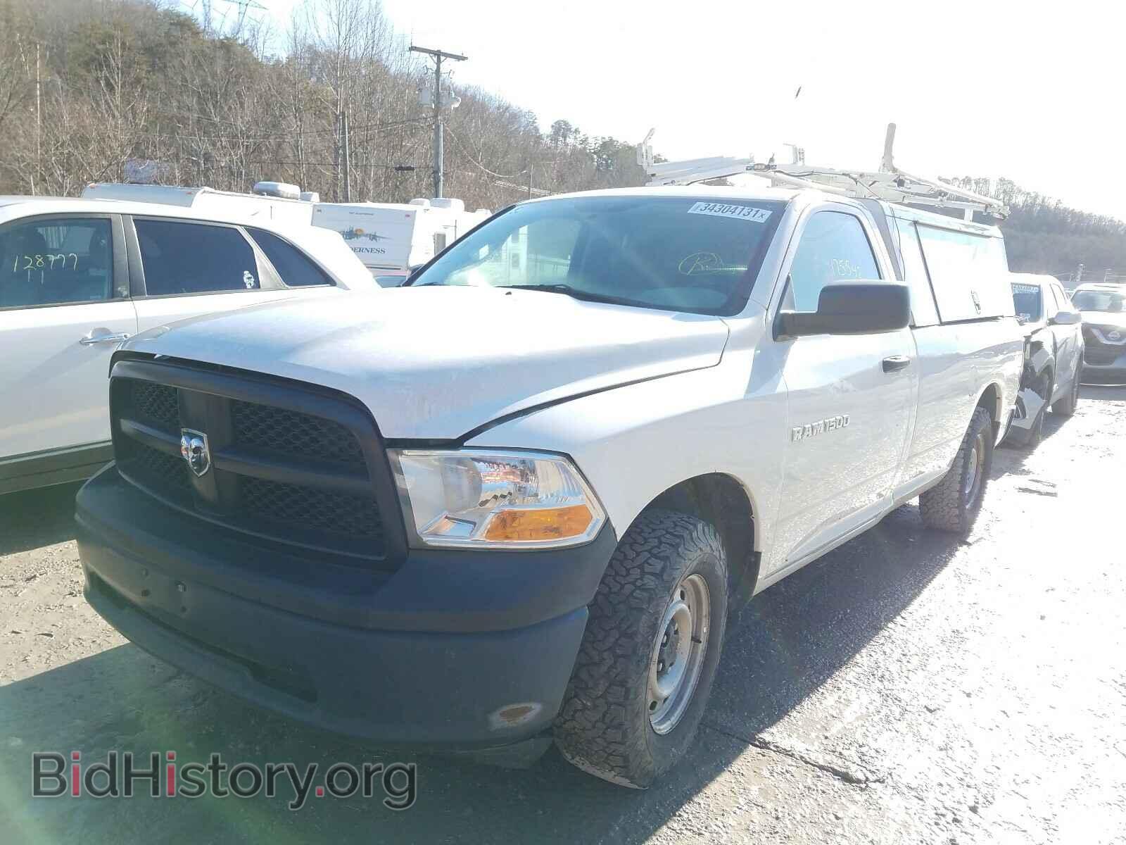 2012 DODGE RAM 1500 - VIN: 3C6JD7DP9CG230362 - Фото 2