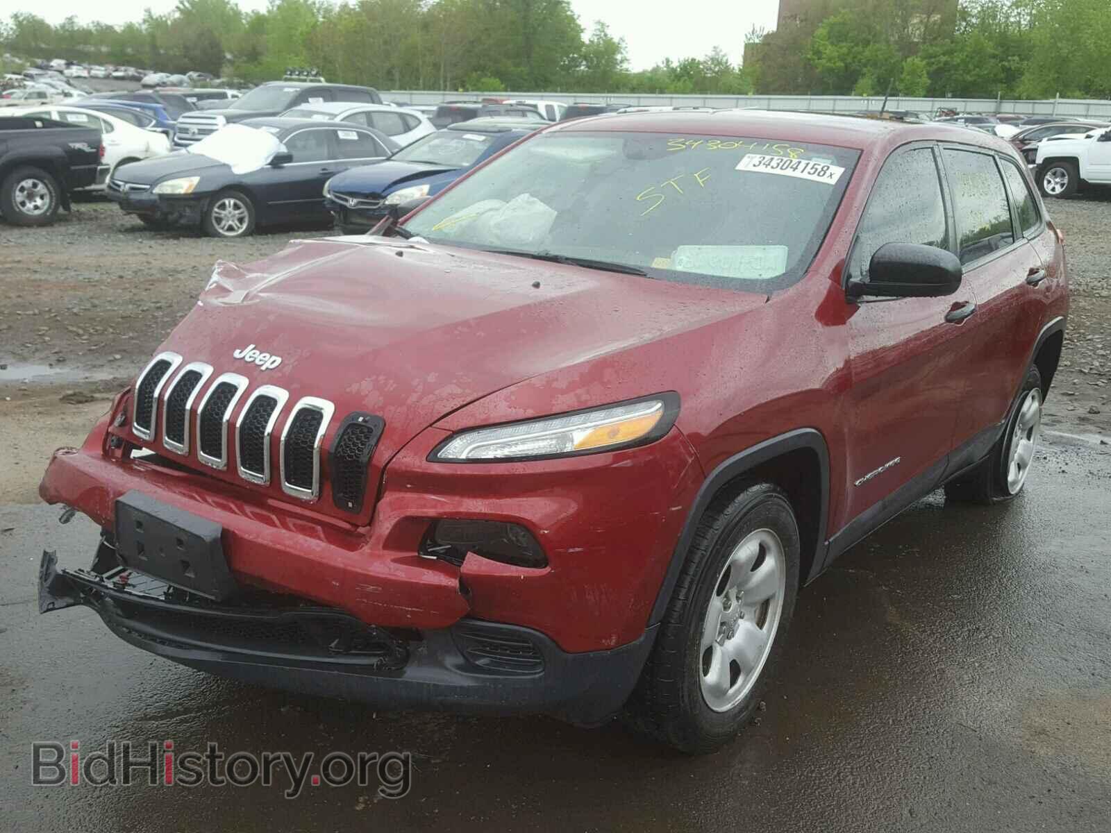 2015 JEEP CHEROKEE - VIN: 1C4PJMAB9FW773610 - Фото 2