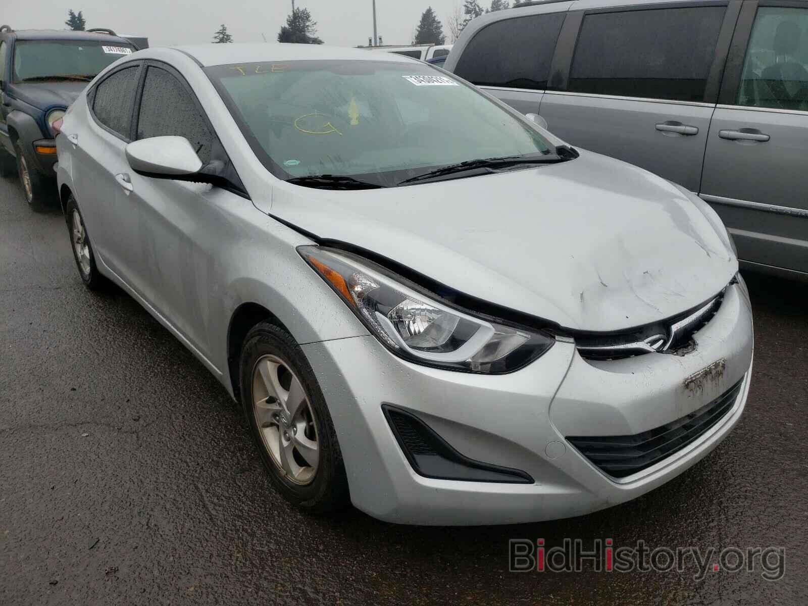 Photo KMHDH4AE0EU172813 - HYUNDAI ELANTRA 2014