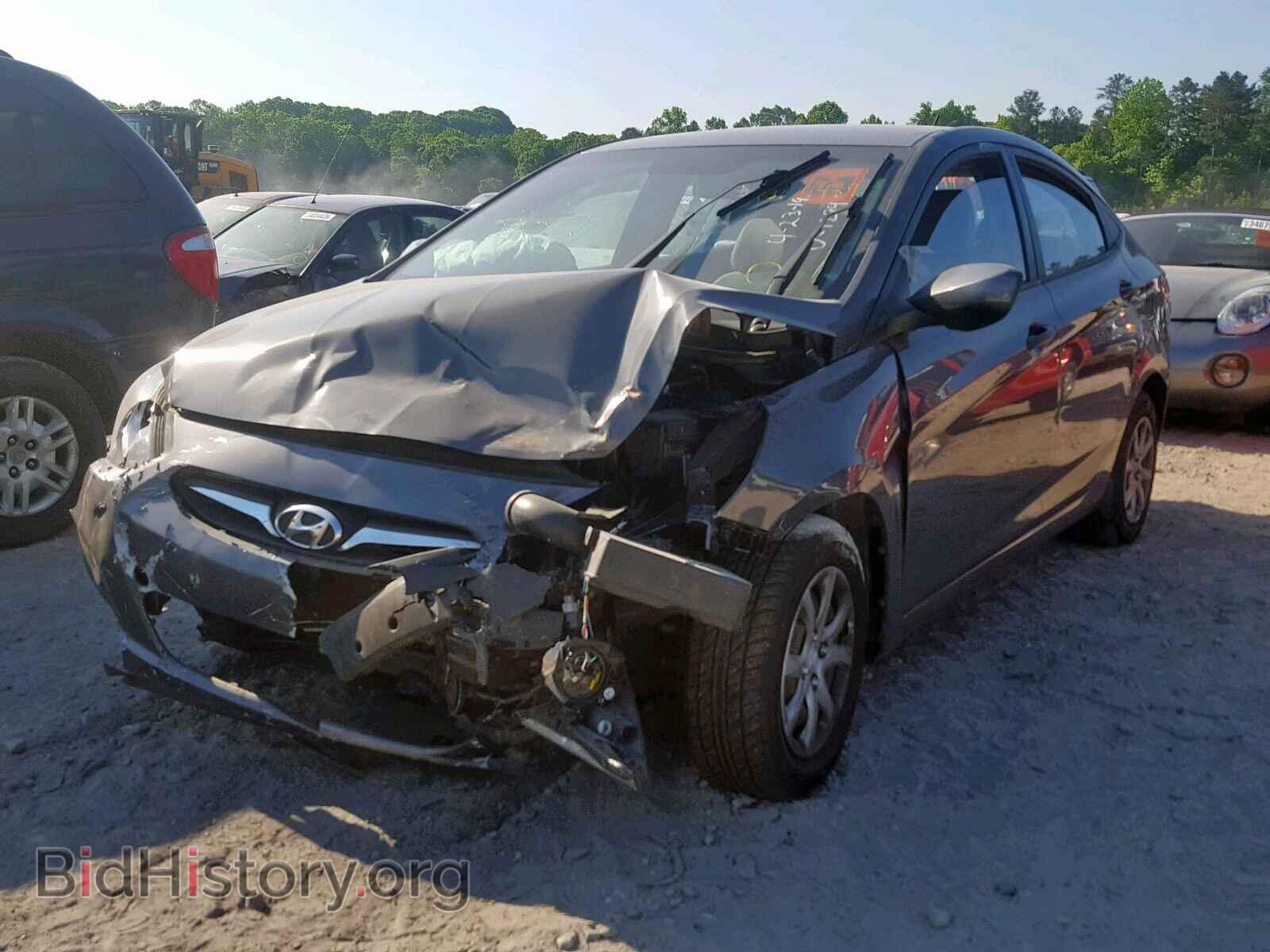 2012 HYUNDAI ACCENT - VIN: KMHCT4AE6CU061299 - Фото 2