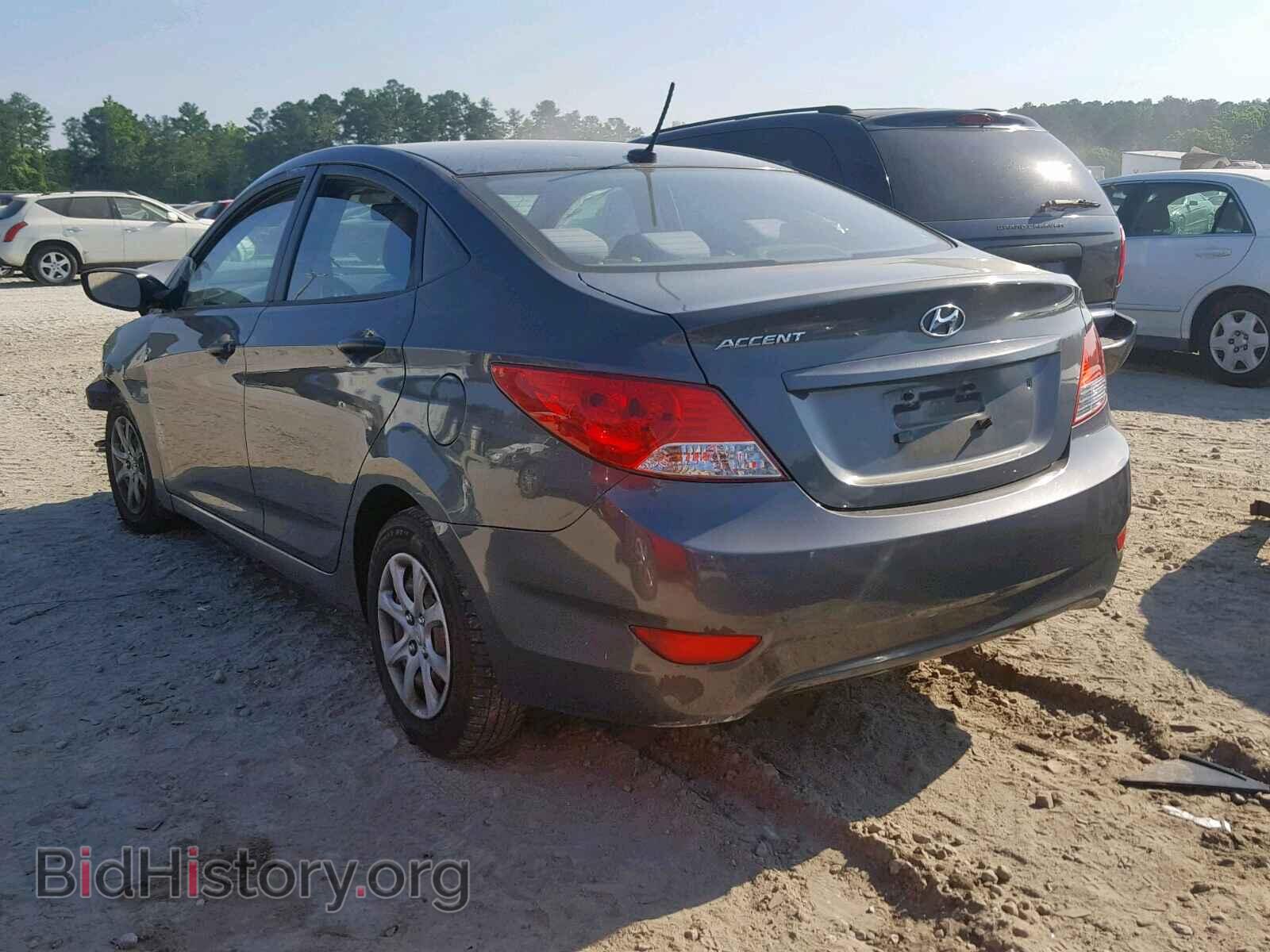2012 HYUNDAI ACCENT - VIN: KMHCT4AE6CU061299 - Фото 3