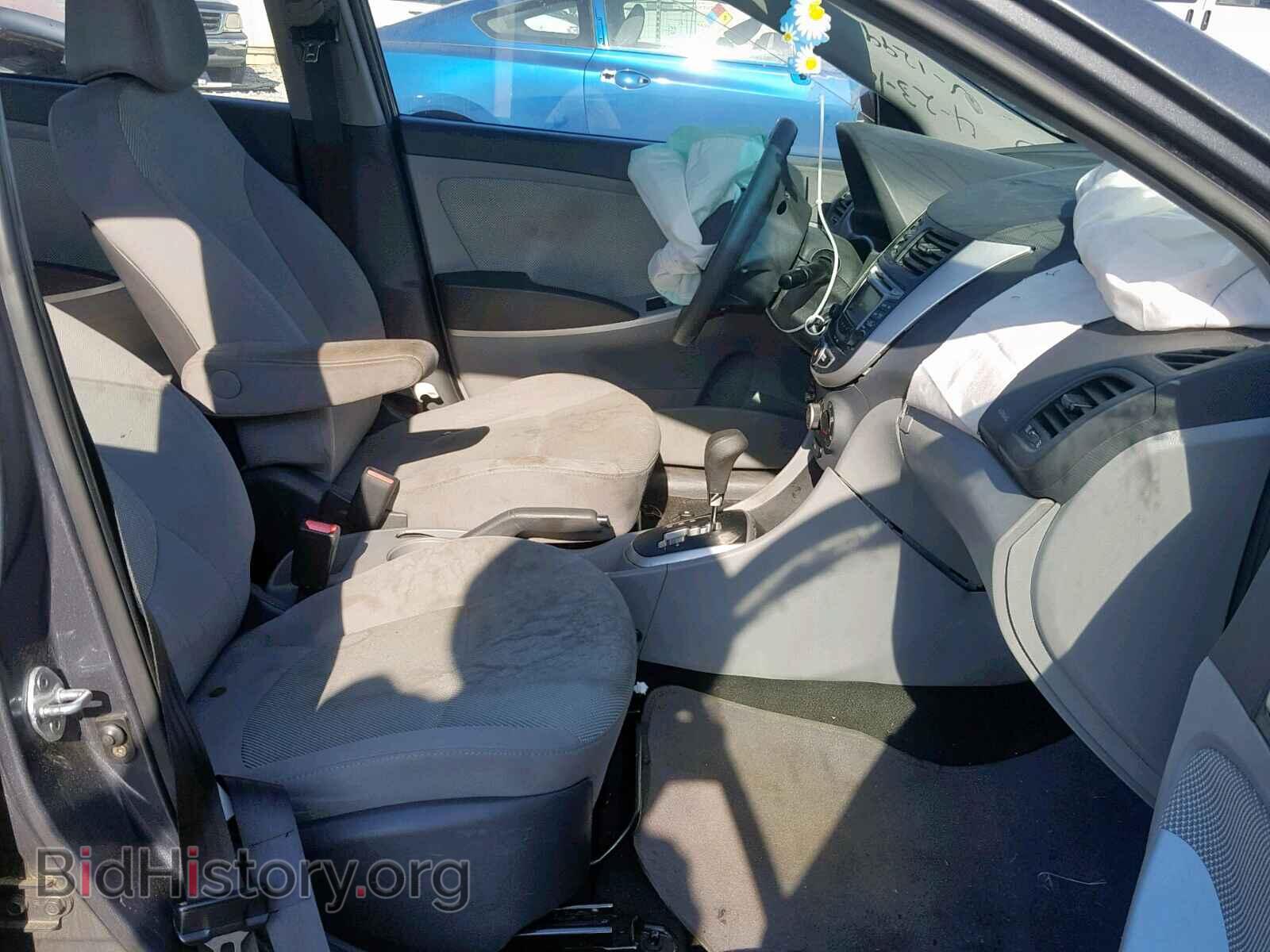 2012 HYUNDAI ACCENT - VIN: KMHCT4AE6CU061299 - Фото 5