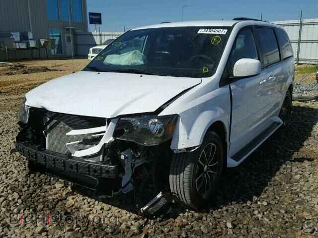 2017 DODGE CARAVAN - VIN: 2C4RDGEG8HR661836 - Фото 2
