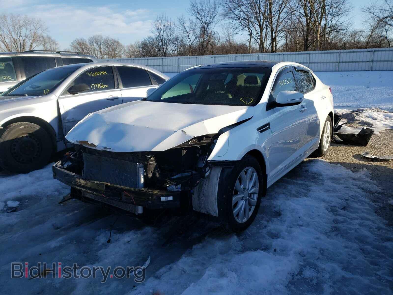 2015 KIA OPTIMA - VIN: 5XXGN4A75FG460359 - Фото 2