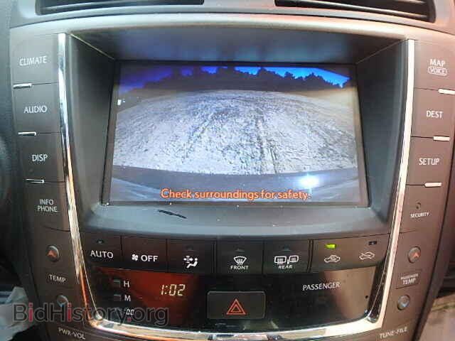 2012 LEXUS IS250 - VIN: JTHBF5C24C5167968 - Фото 10