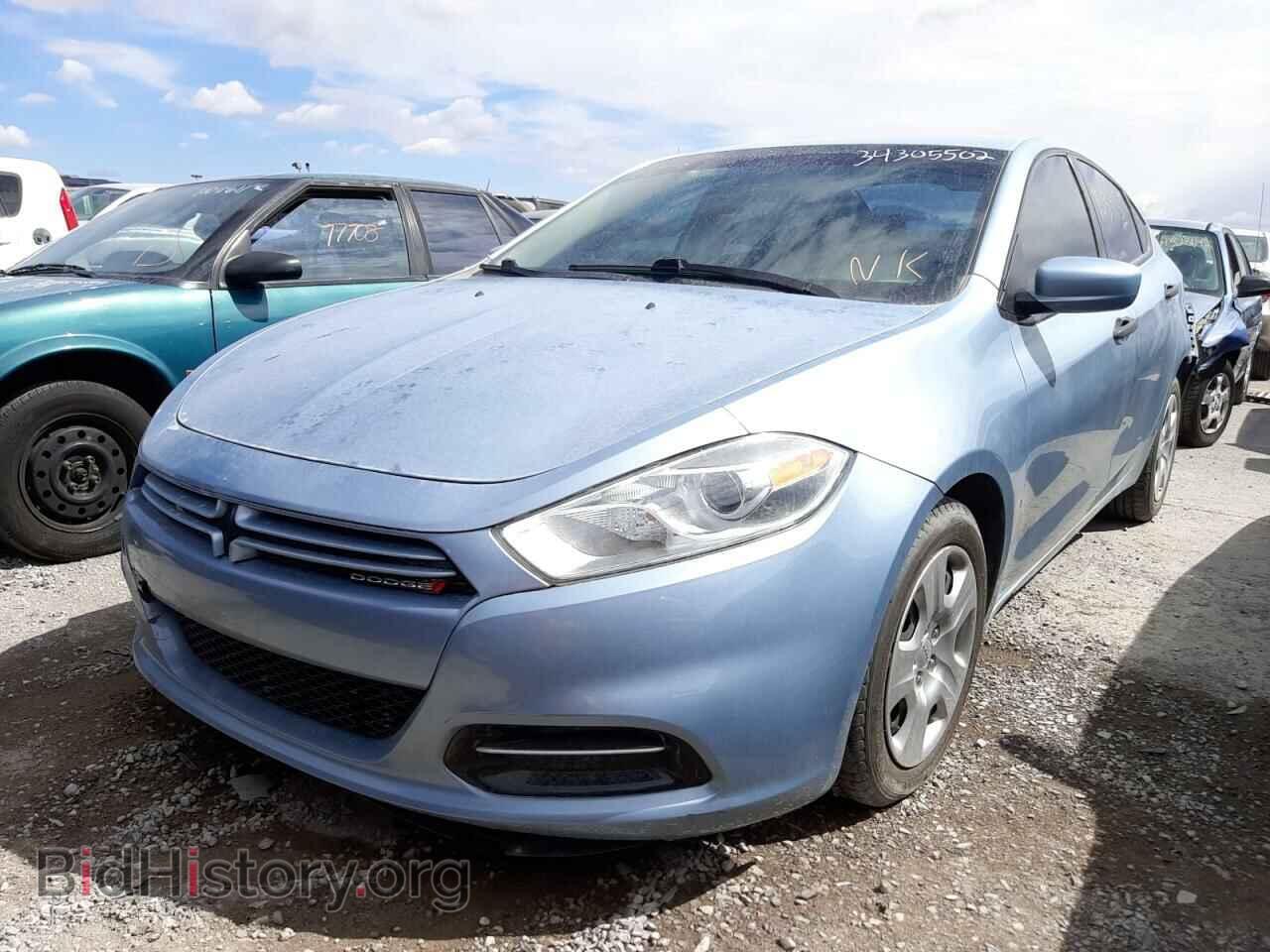 2013 DODGE DART - VIN: 1C3CDFAA2DD292605 - Фото 2