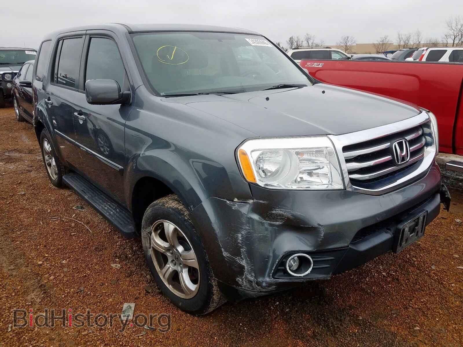2013 HONDA PILOT EX - VIN: 5FNYF4H47DB015165 - Фото 1
