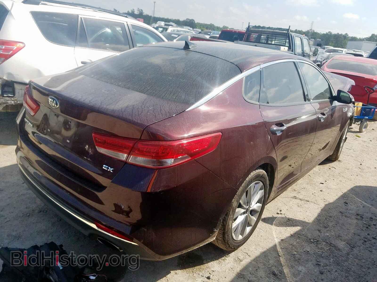 2016 KIA OPTIMA - VIN: 5XXGU4L31GG005457 - Фото 4