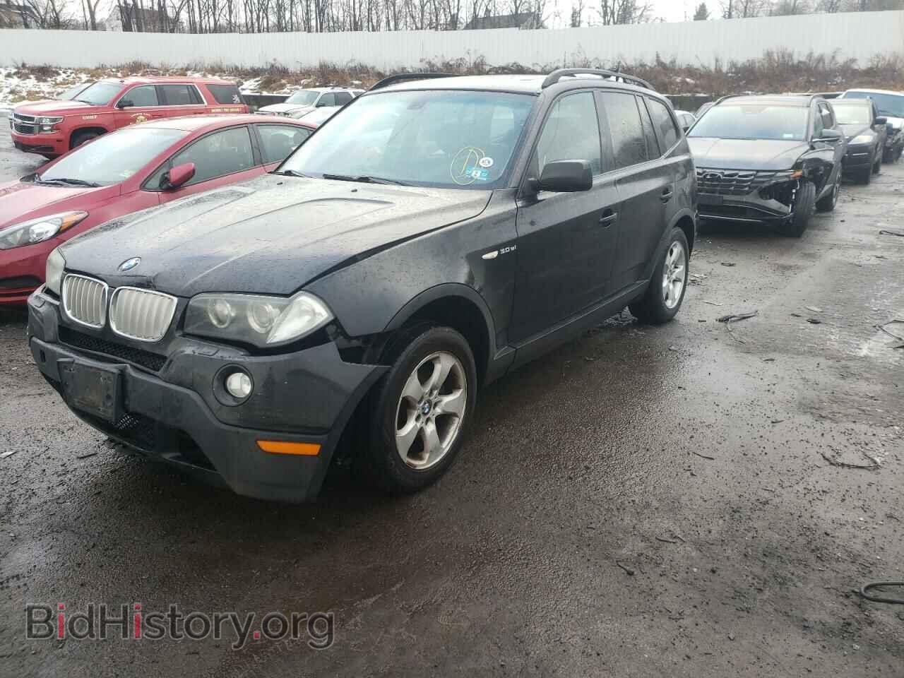 2007 BMW X3 - VIN: WBXPC93497WF11065 - Фото 2