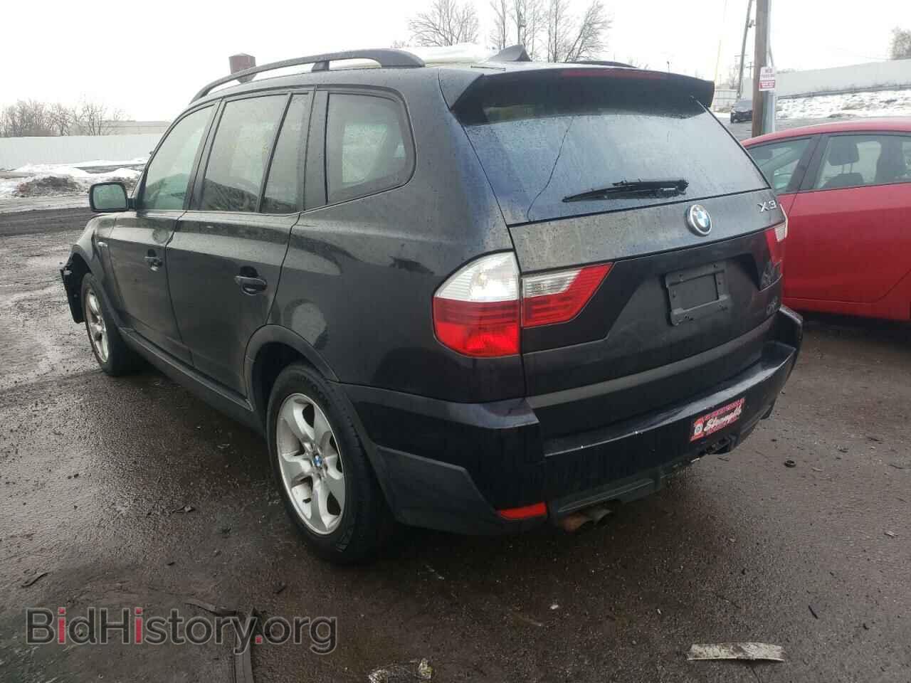 2007 BMW X3 - VIN: WBXPC93497WF11065 - Фото 3