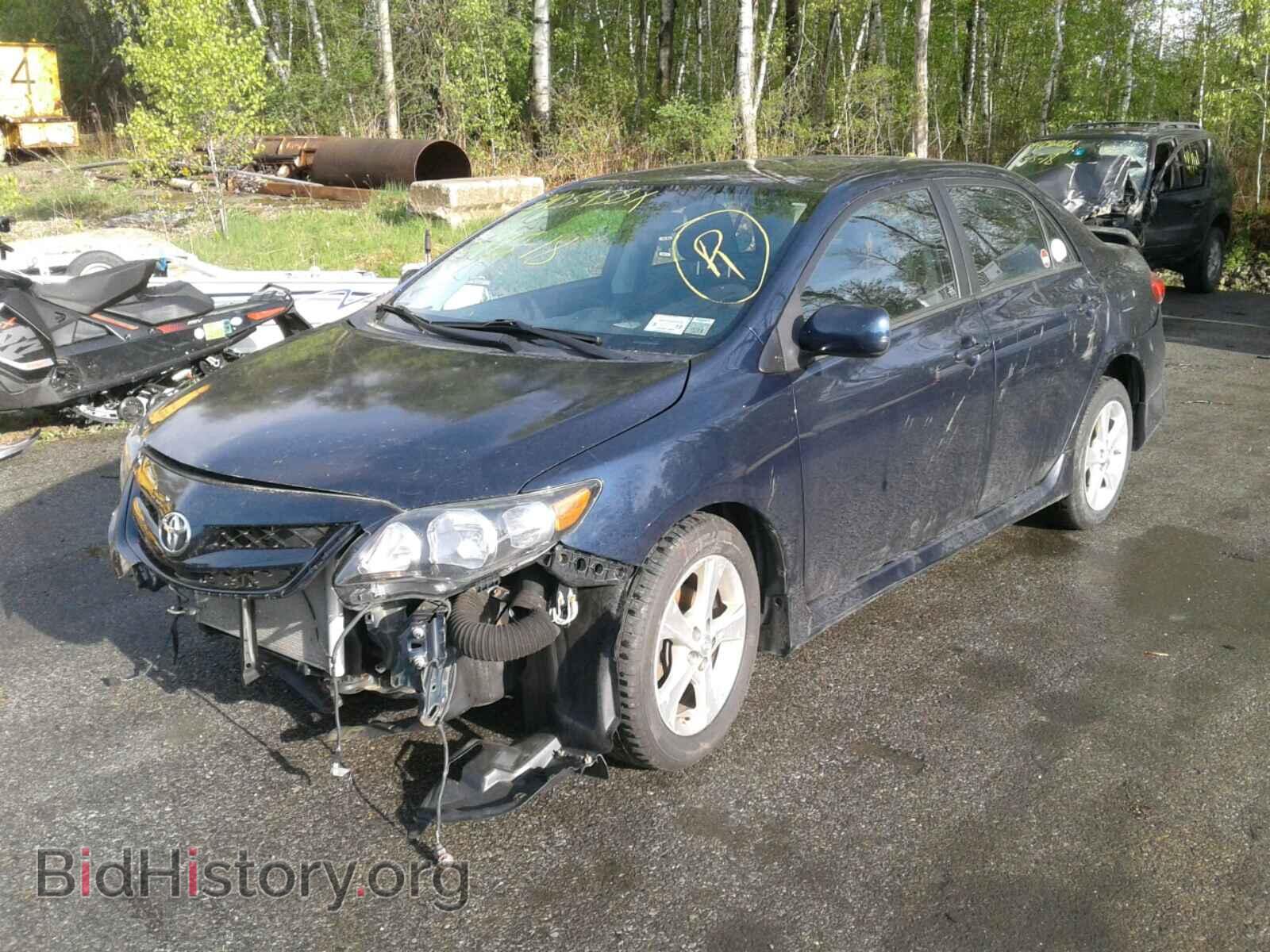 2012 TOYOTA COROLLA BA - VIN: 2T1BU4EE0CC832814 - Фото 2