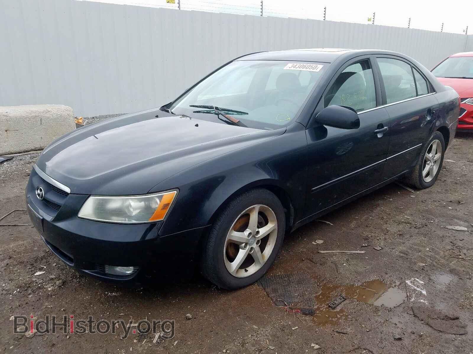 2007 HYUNDAI SONATA - VIN: 5NPEU46F07H217221 - Фото 2