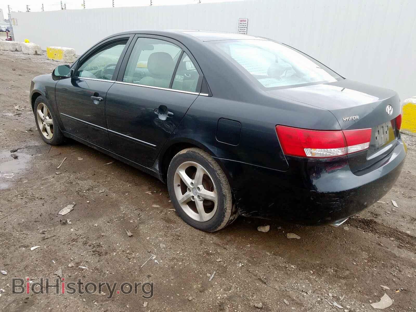 2007 HYUNDAI SONATA - VIN: 5NPEU46F07H217221 - Фото 3