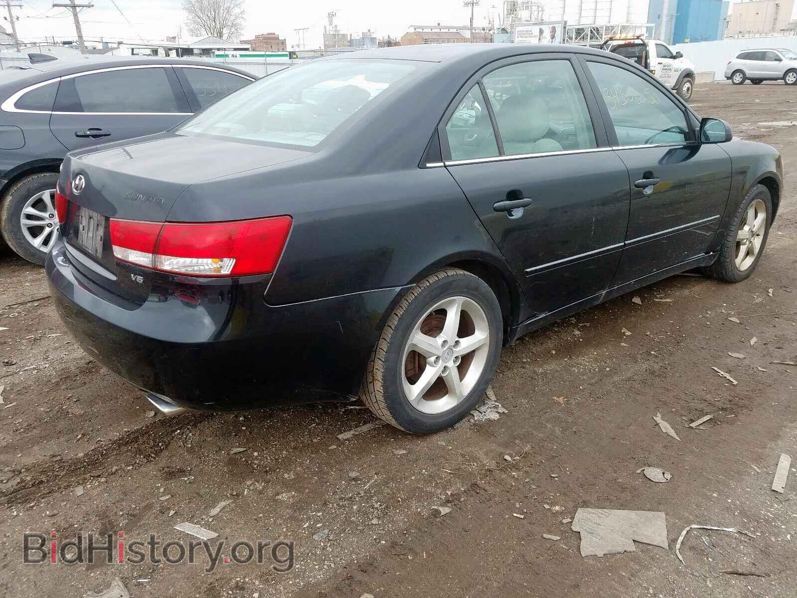 2007 HYUNDAI SONATA - VIN: 5NPEU46F07H217221 - Фото 4
