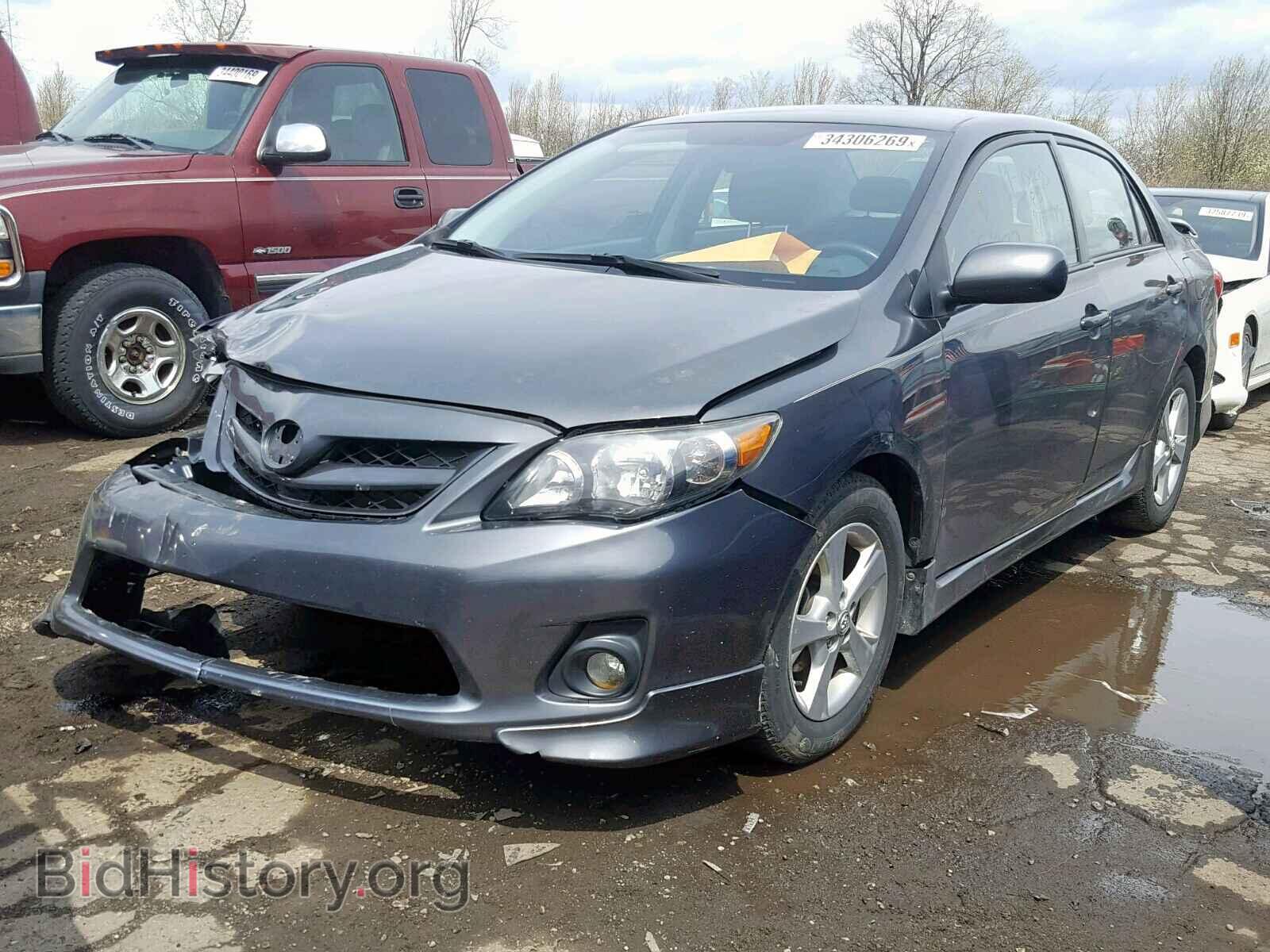 2013 TOYOTA COROLLA BA - VIN: 2T1BU4EEXDC976372 - Фото 2