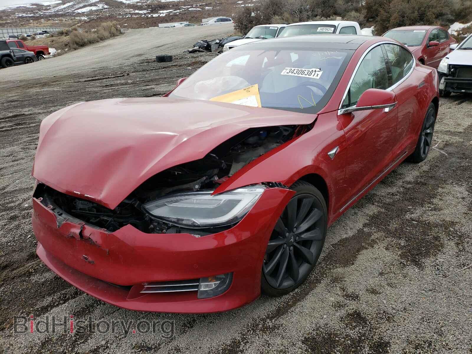 2017 TESLA MODEL S - VIN: 5YJSA1E25HF219748 - Photo 2