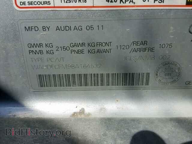2011 AUDI A3 - VIN: WAUDFCFM9BA164532 - Фото 10