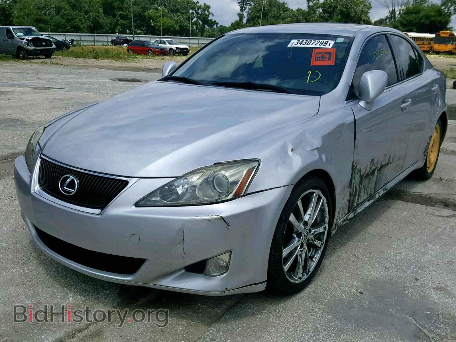 2007 LEXUS IS - VIN: JTHBE262175013446 - Фото 2