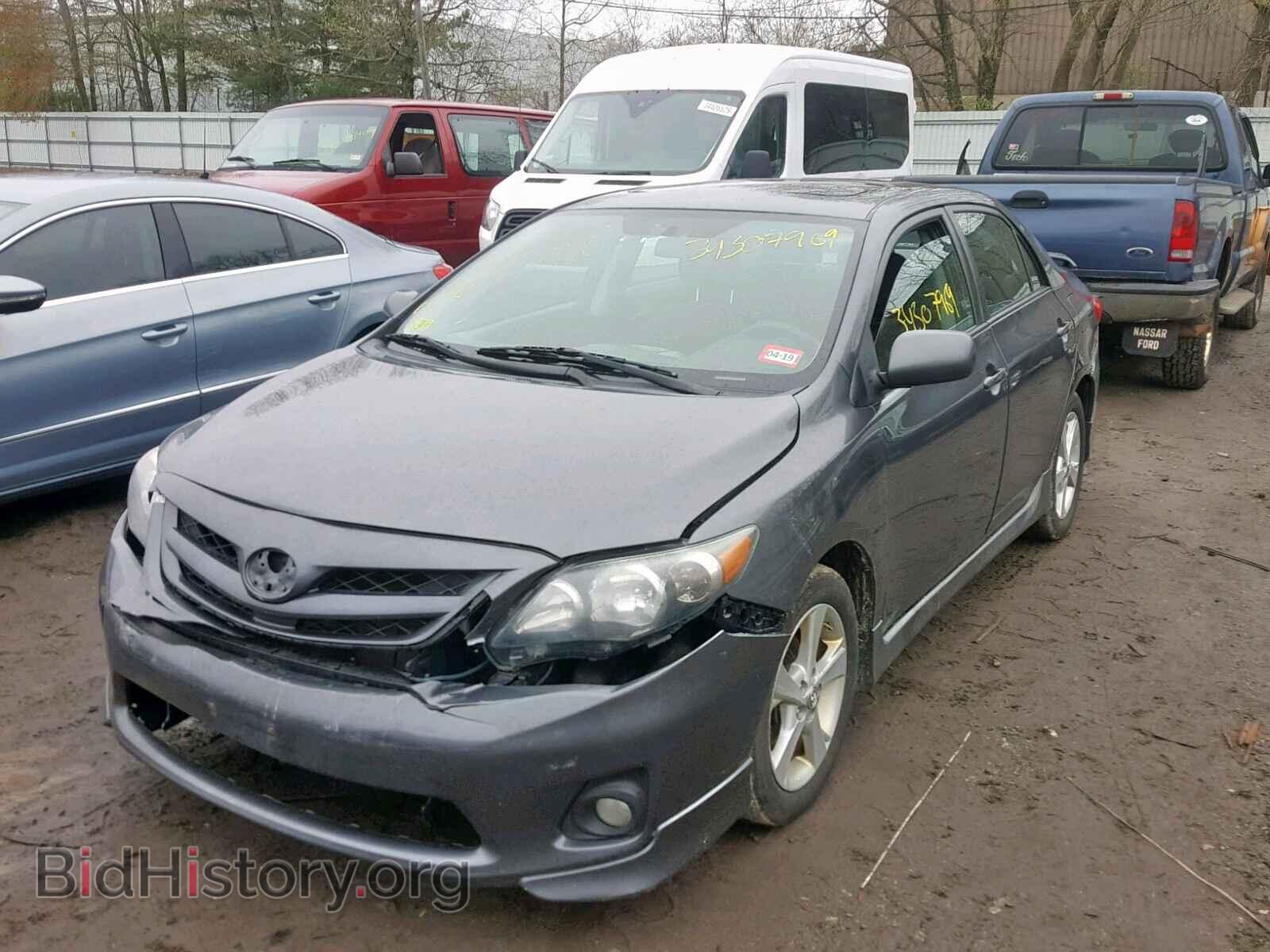 2011 TOYOTA COROLLA BA - VIN: 2T1BU4EE2BC609320 - Фото 2