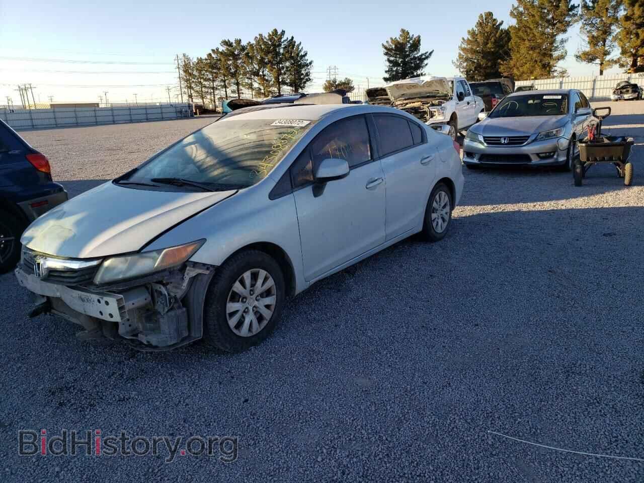 2012 HONDA CIVIC - VIN: 2HGFB2F53CH566240 - Фото 2