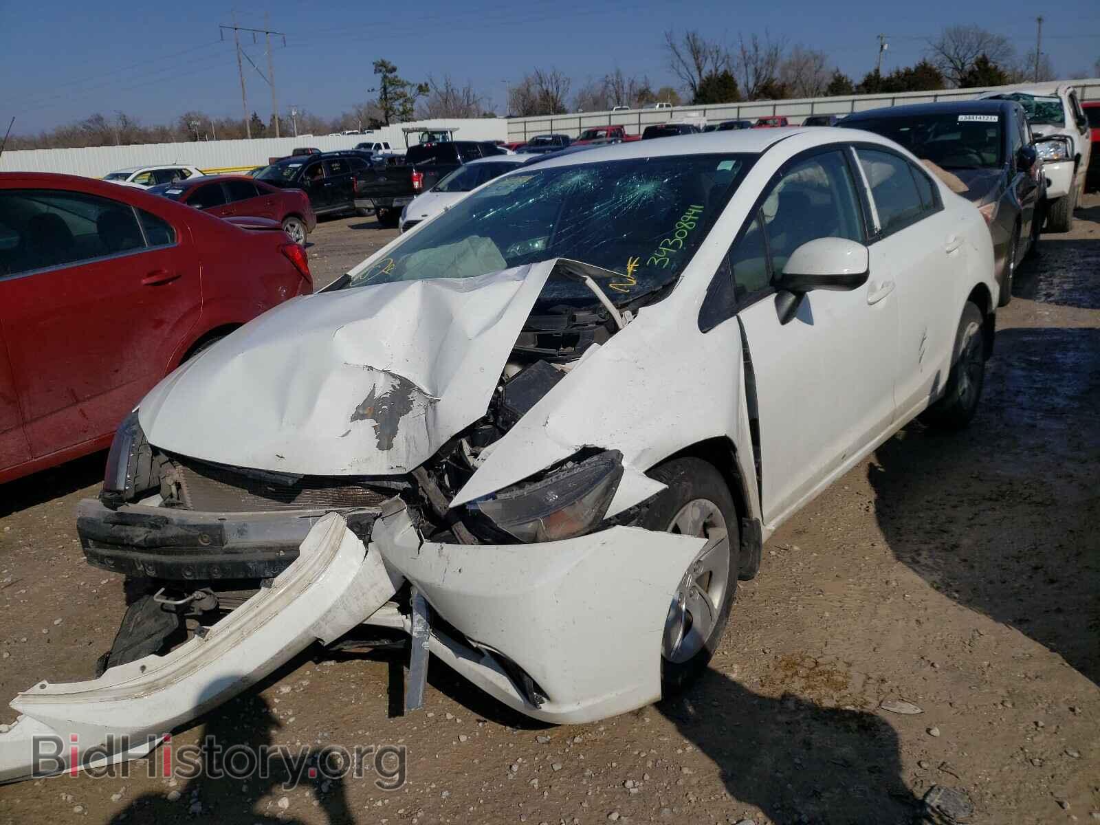 2013 HONDA CIVIC - VIN: 19XFB2F55DE083571 - Фото 2