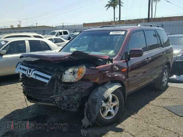 2007 HONDA PILOT - VIN: 2HKYF18567H505948 - Фото 2