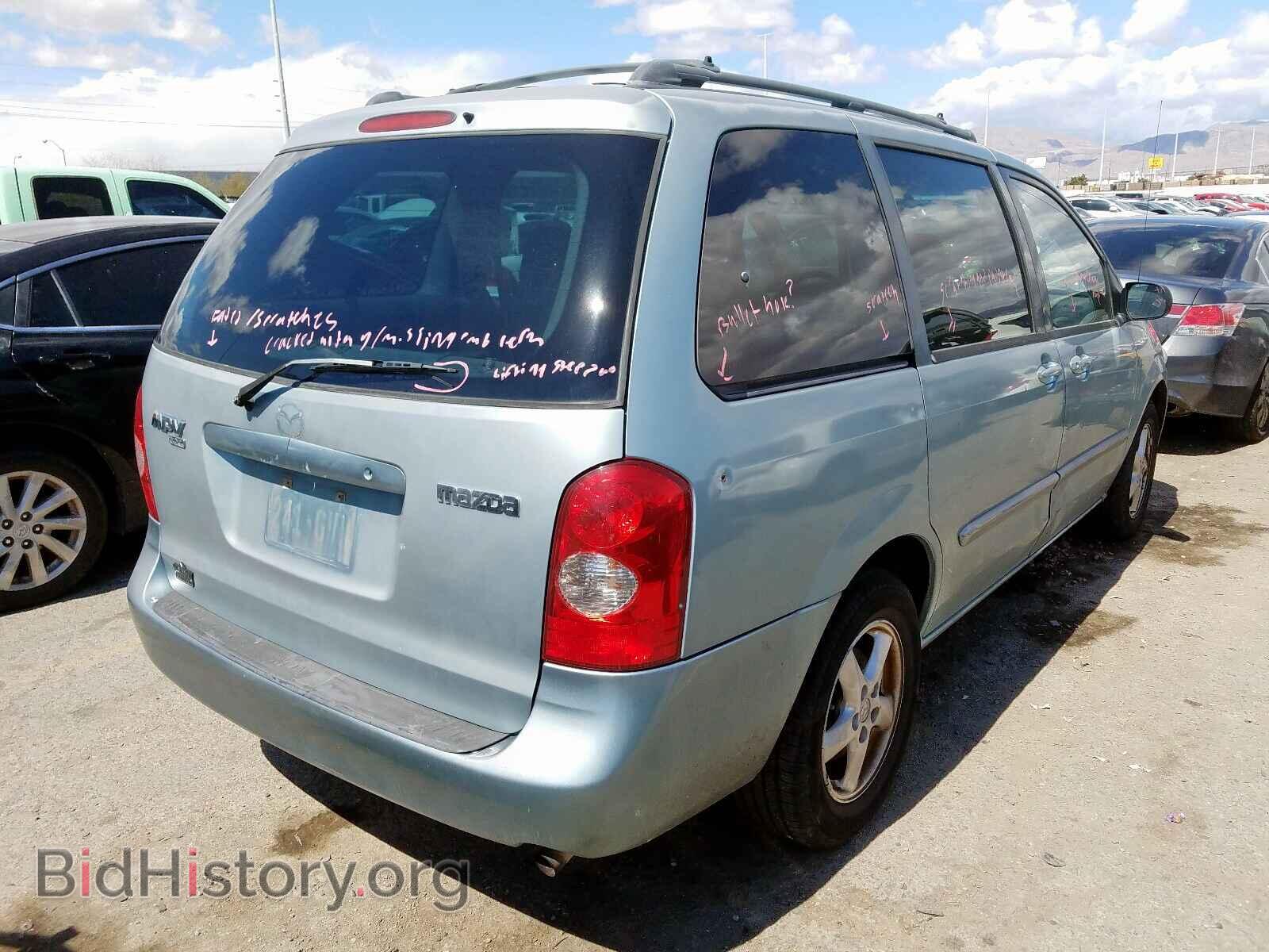 2002 MAZDA MPV - VIN: JM3LW28A920327656 - Фото 4