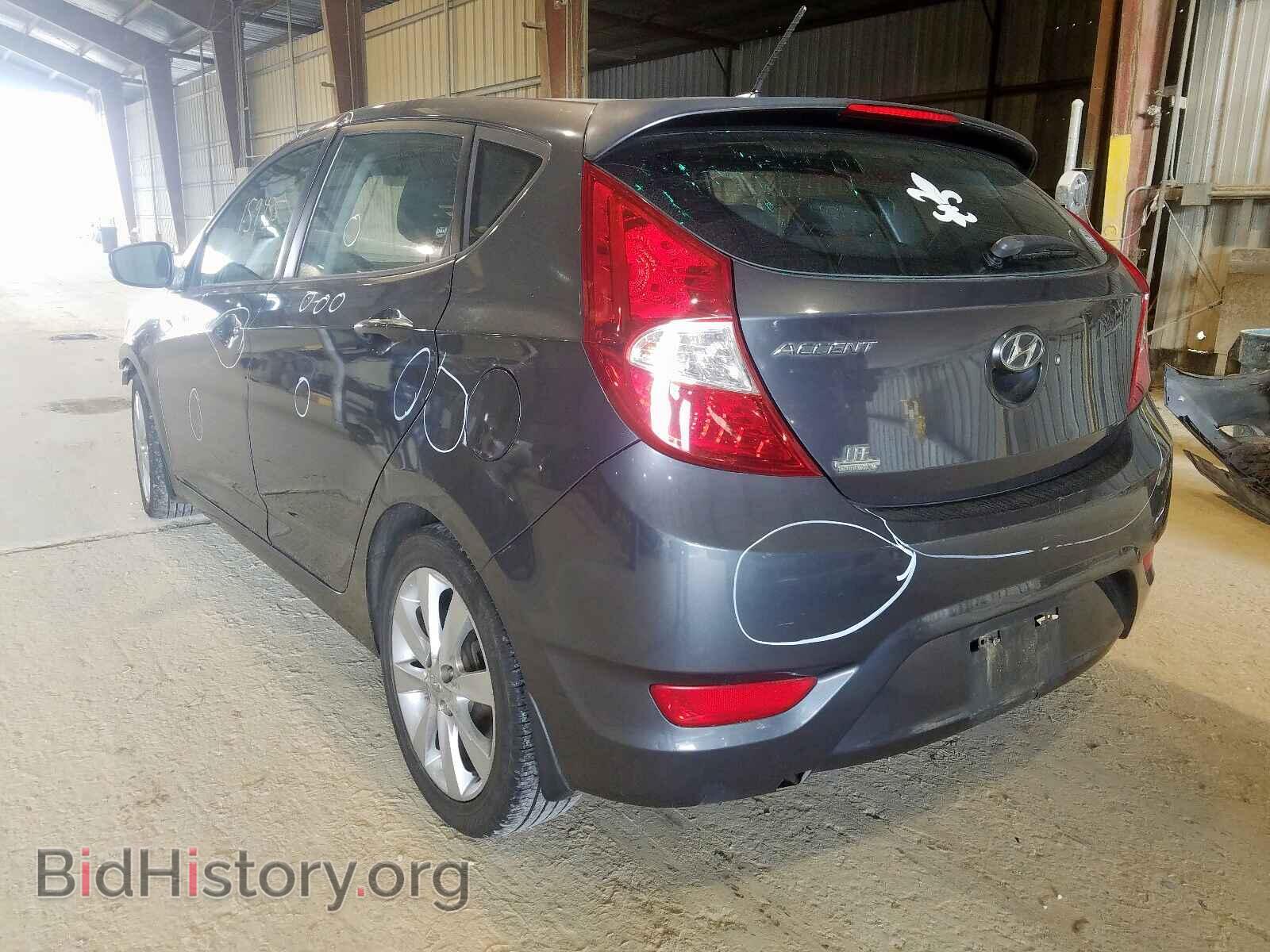 2013 HYUNDAI ACCENT - VIN: KMHCU5AE2DU080615 - Фото 3