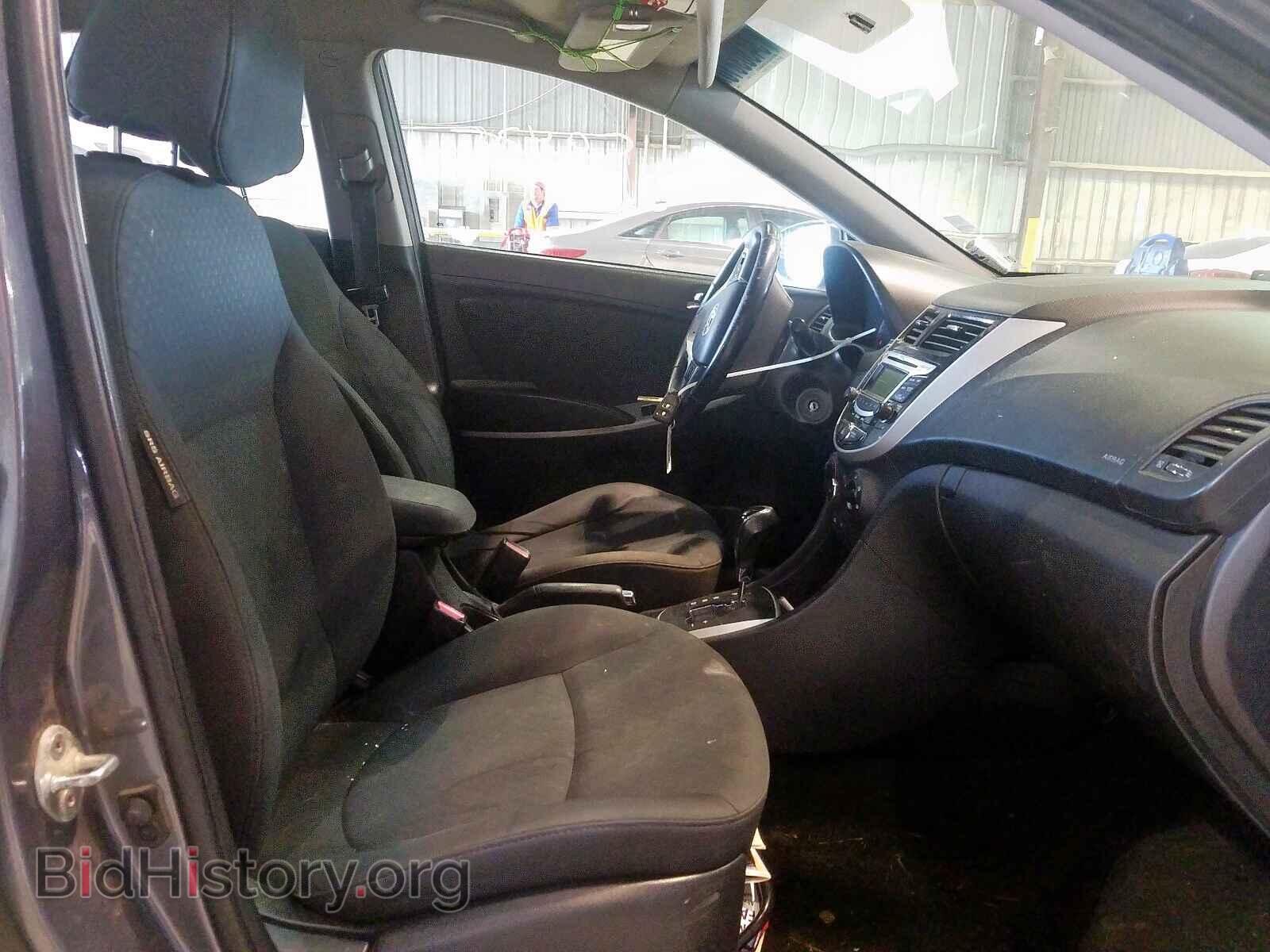 2013 HYUNDAI ACCENT - VIN: KMHCU5AE2DU080615 - Фото 5