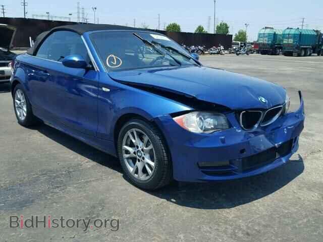 Photo WBAUN13538VH79988 - BMW 1 SERIES 2008