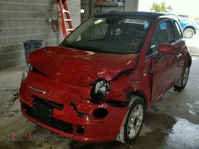 2015 FIAT 500 - VIN: 3C3CFFDR6FT685659 - Фото 2