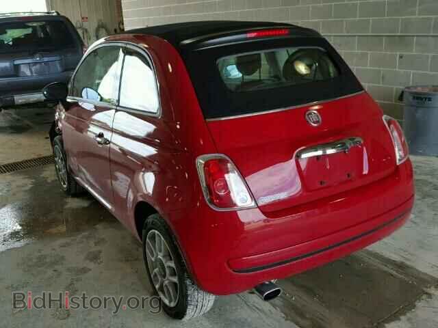 2015 FIAT 500 - VIN: 3C3CFFDR6FT685659 - Фото 3