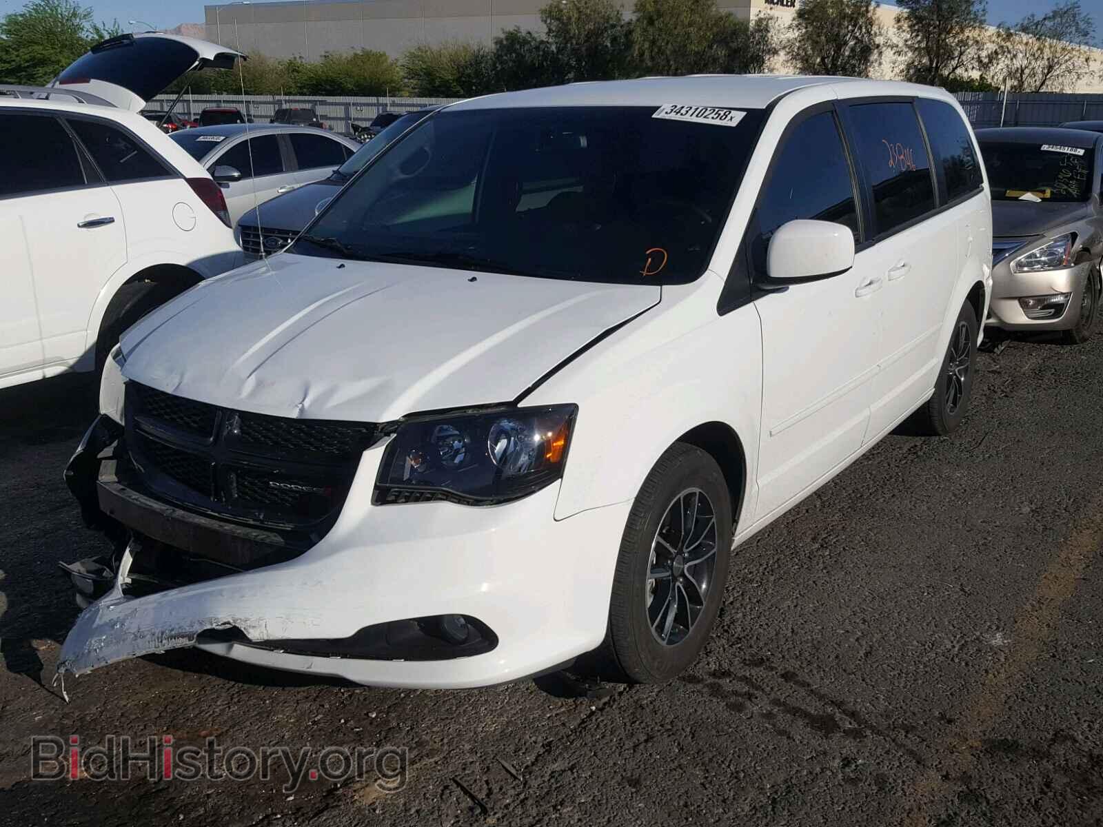 2016 DODGE CARAVAN - VIN: 2C4RDGCG7GR171549 - Фото 2
