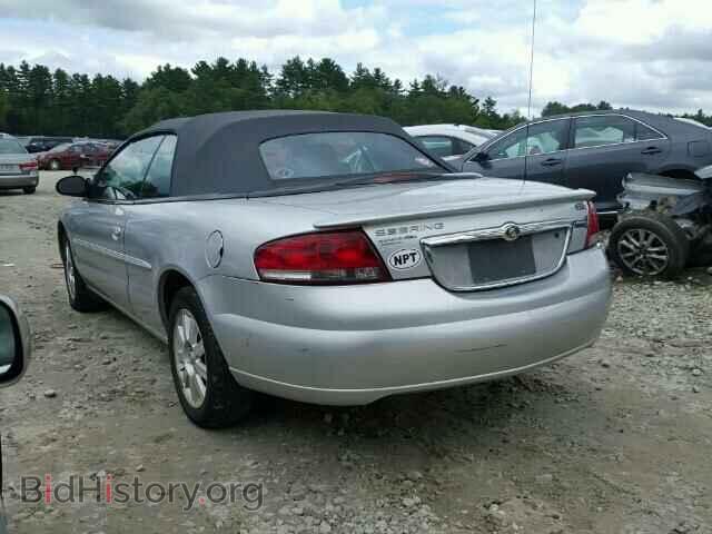 2004 CHRYSLER SEBRING - VIN: 1C3EL75R14N340073 - Фото 3
