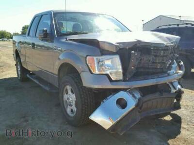 2010 Ford F150, серый — VIN 1FTEX1E82AFB22234, Copart