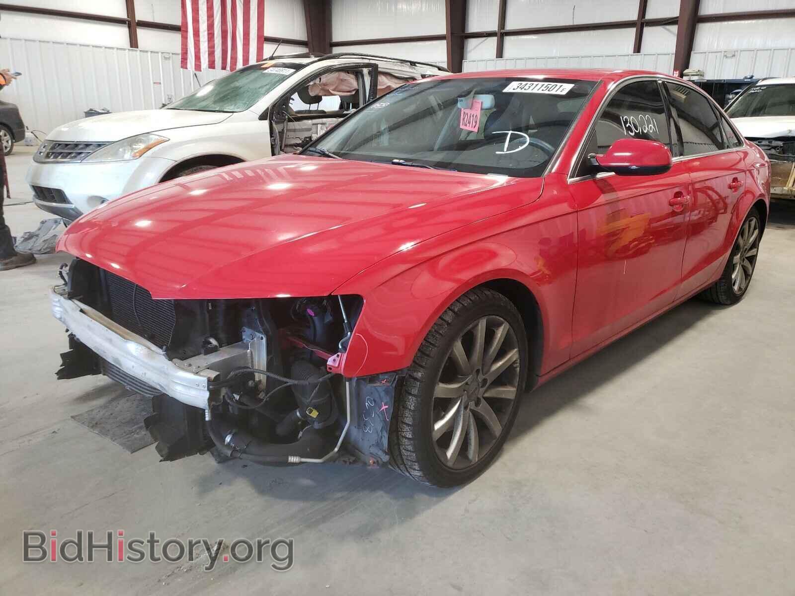 2013 AUDI A4 - VIN: WAUFFAFL0DN034994 - Photo 2