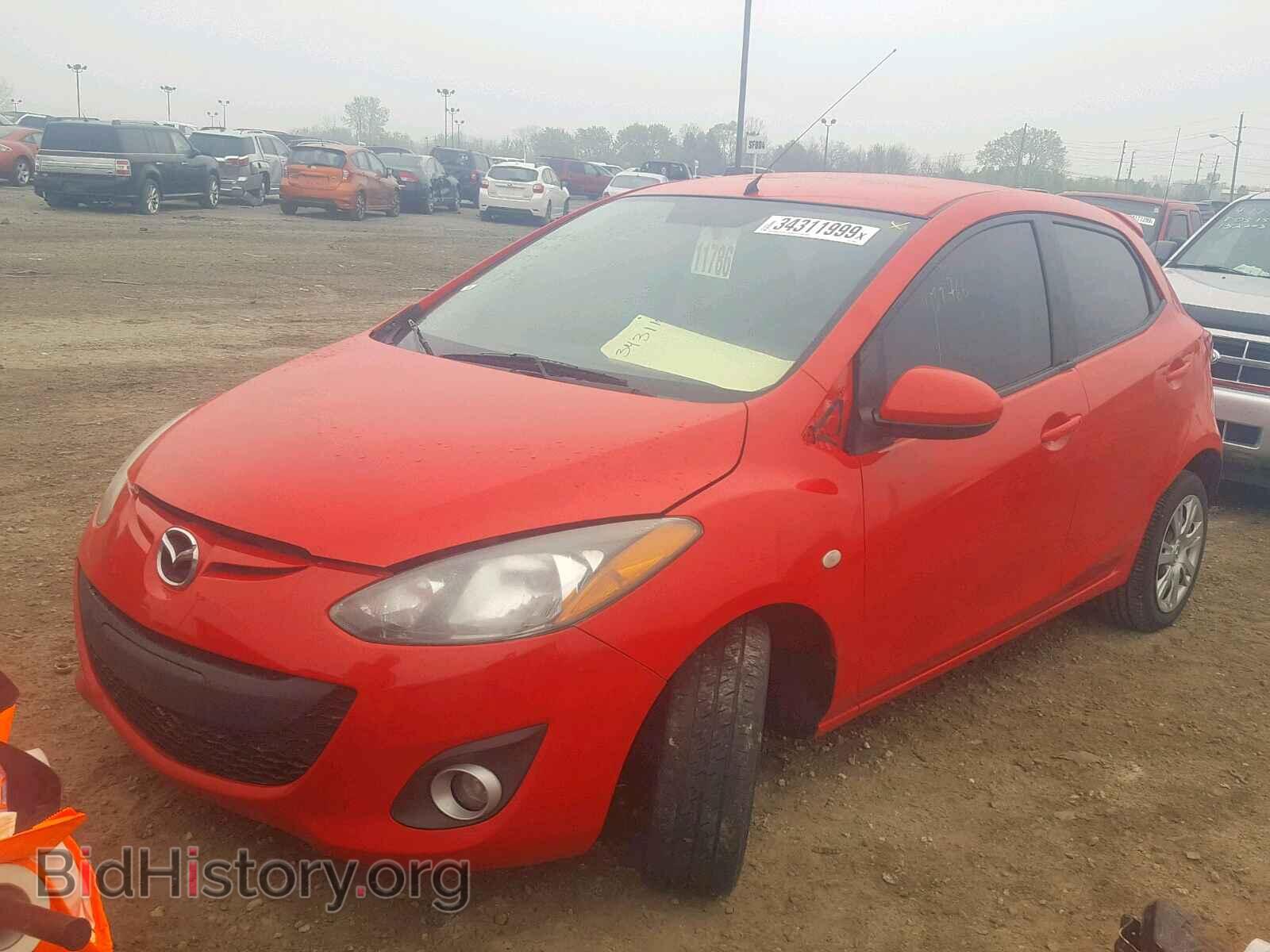 2012 MAZDA 2 - VIN: JM1DE1LY2C0149766 - Фото 2