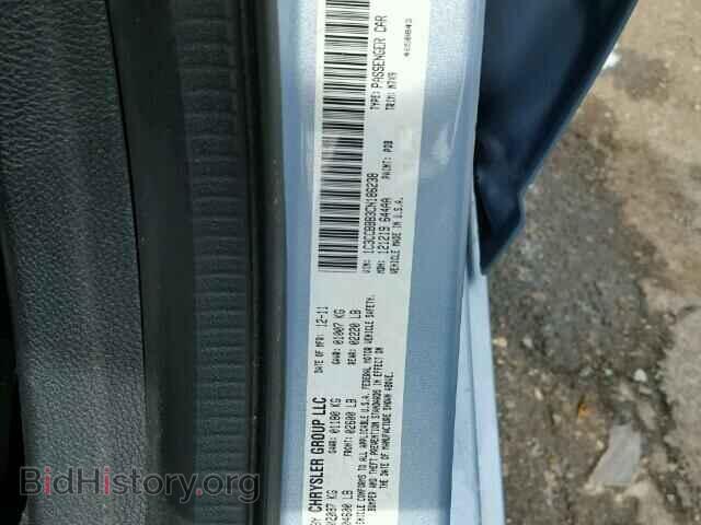 2012 CHRYSLER 200 - VIN: 1C3CCBBB3CN186238 - Фото 10