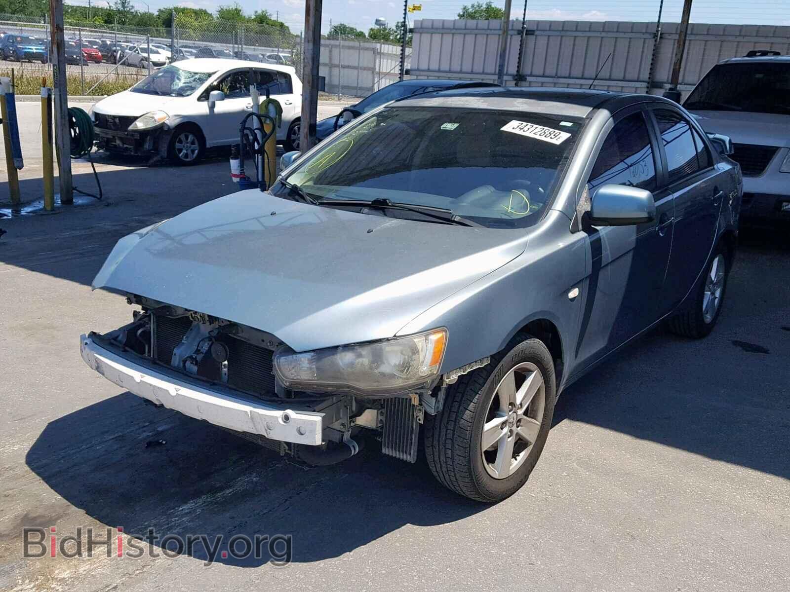2008 MITSUBISHI LANCER - VIN: JA3AU26U48U030331 - Фото 2