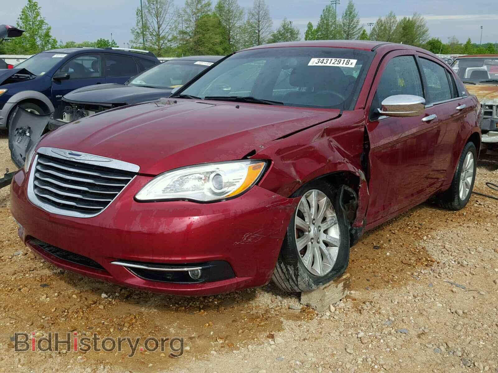 2014 CHRYSLER 200 - VIN: 1C3CCBCG6EN191902 - Фото 2