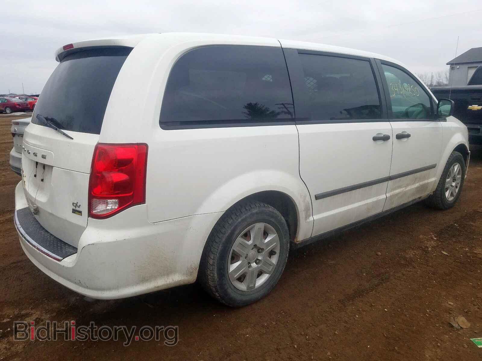2011 DODGE CARAVAN - VIN: 2D4RN1AGXBR643719 - Фото 4